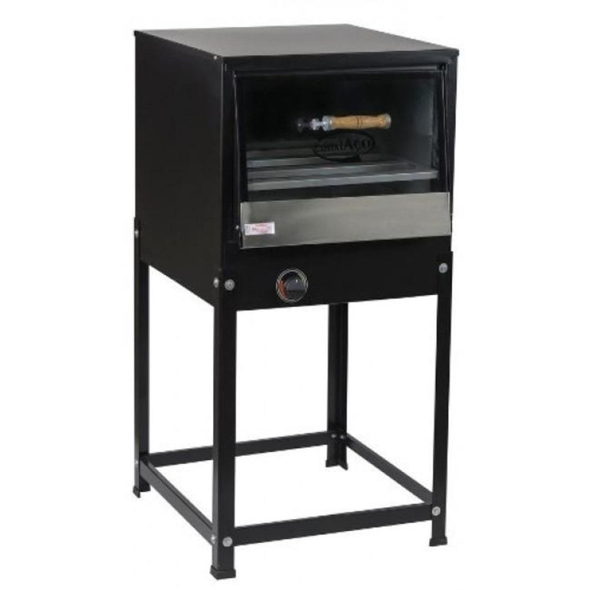 Forno Industrial a Gás com Cavalete Preto Médio é boa?
