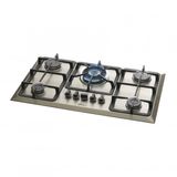 Cooktop 5 Bocas a Gás Tripla Chama Infinity Fischer Grafite