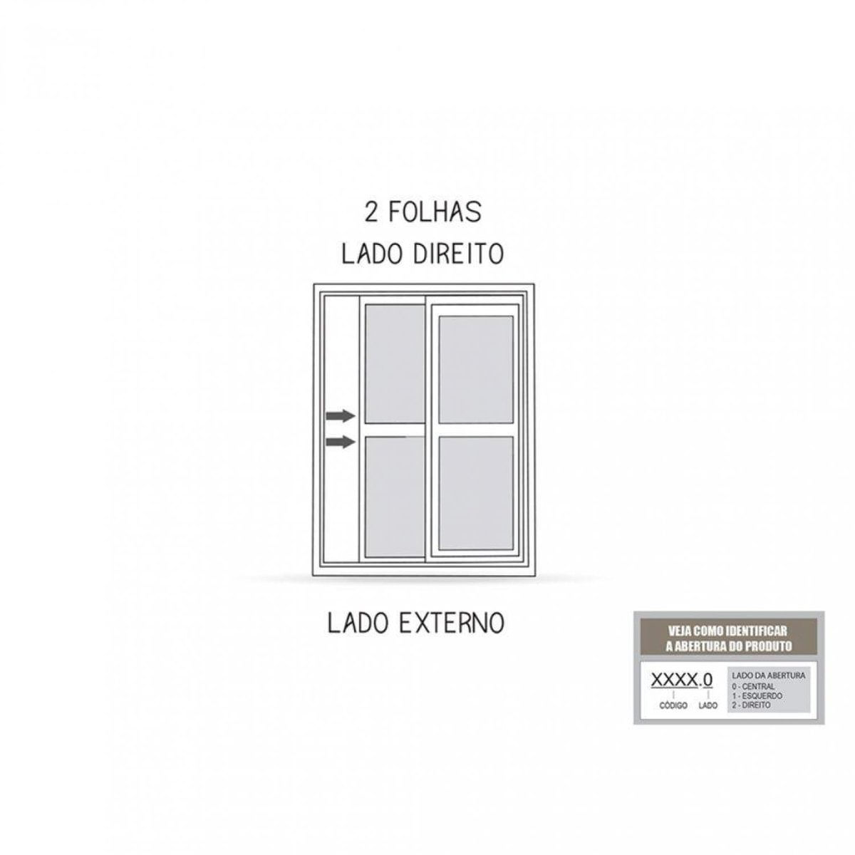 MP12383223_Porta-de-Correr-Aco-Lateral-com-Postigo-e-Grade-Quadrada-2-Folhas-Moveis-e-1-Fixa-Lucasa-Facilita--213cmx150cmx17cm-Branco_3_Zoom