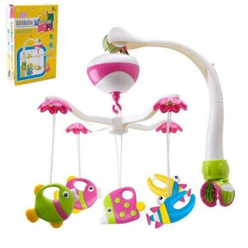 Mobile Musical Peixinho Giratorio Para Berco Bebe E Criancas Carrefour