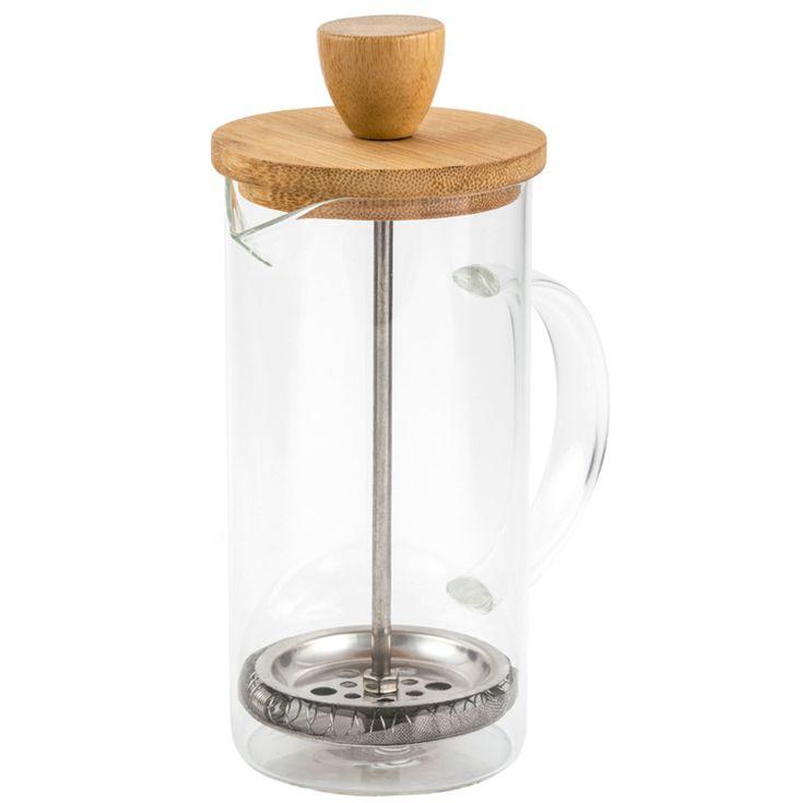Cafeteira Francesa Mimo Style 350ml Bambu Não Se Aplica - Af20342