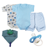 Presente De Bebê Kit 5 Pçs Barato Bonito Verão Menino Menina