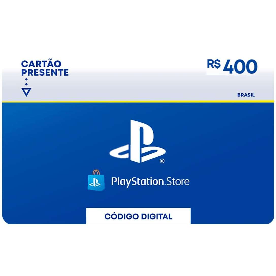 Gift Card Digital Sony PlayStation Store R$ 400