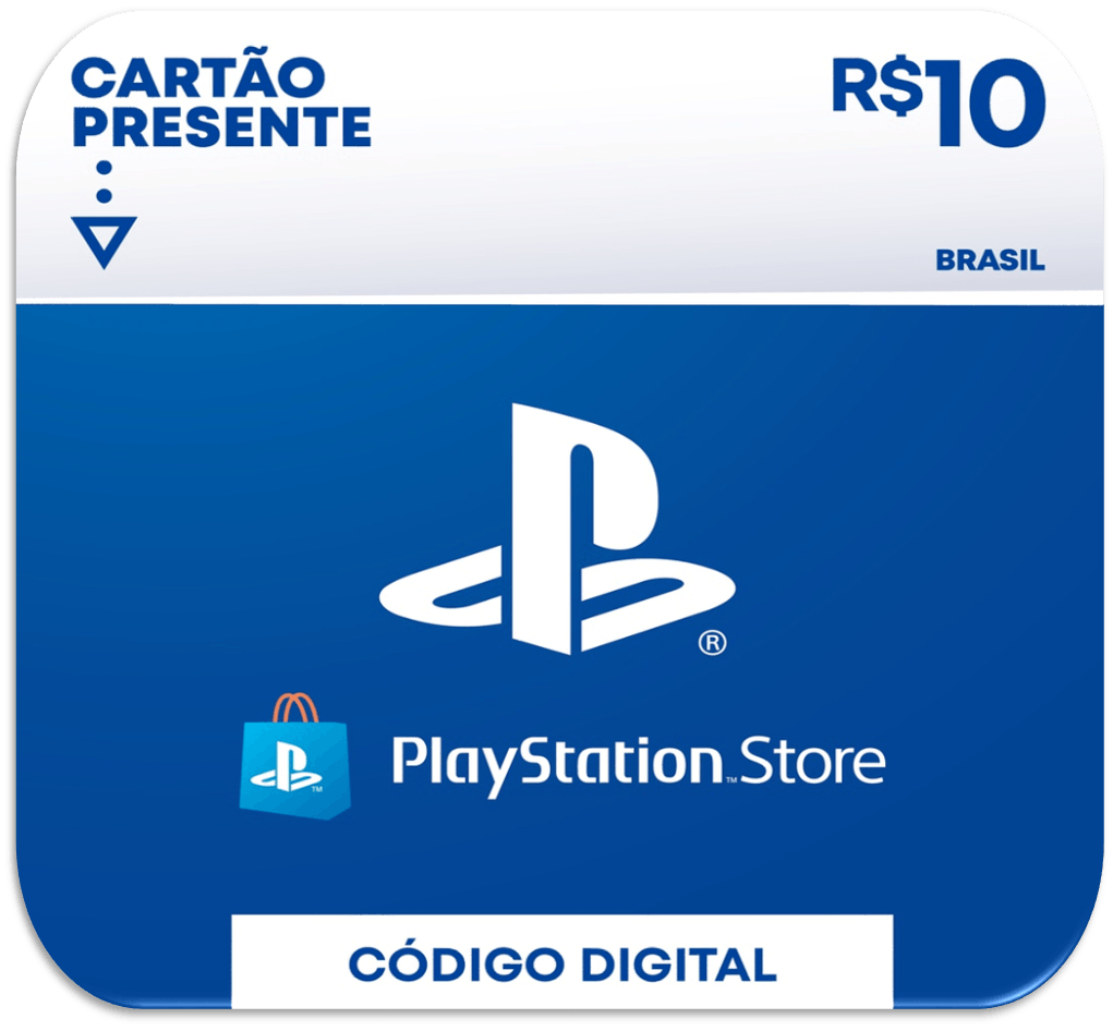 Gift Card Digital Sony PlayStation Store R$ 10
