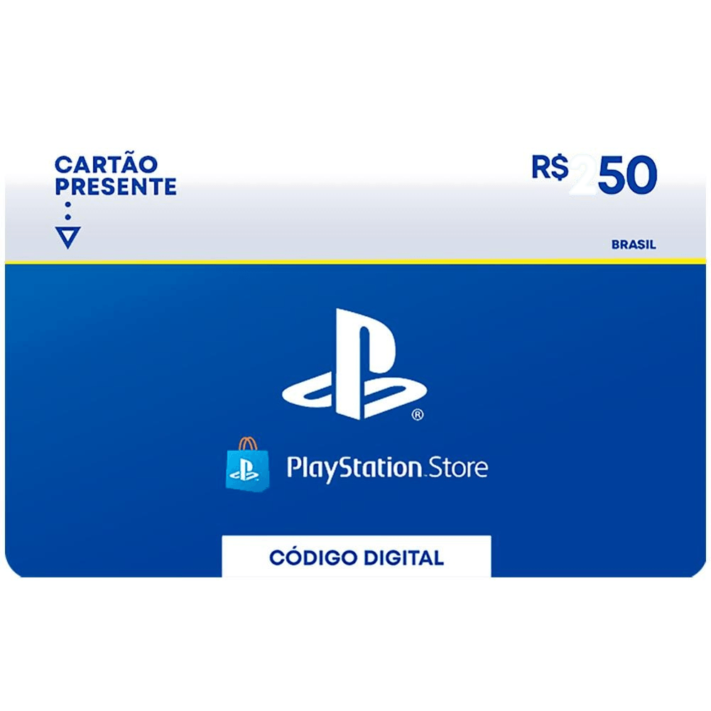 Gift Card Digital Sony PlayStation Store R$ 50