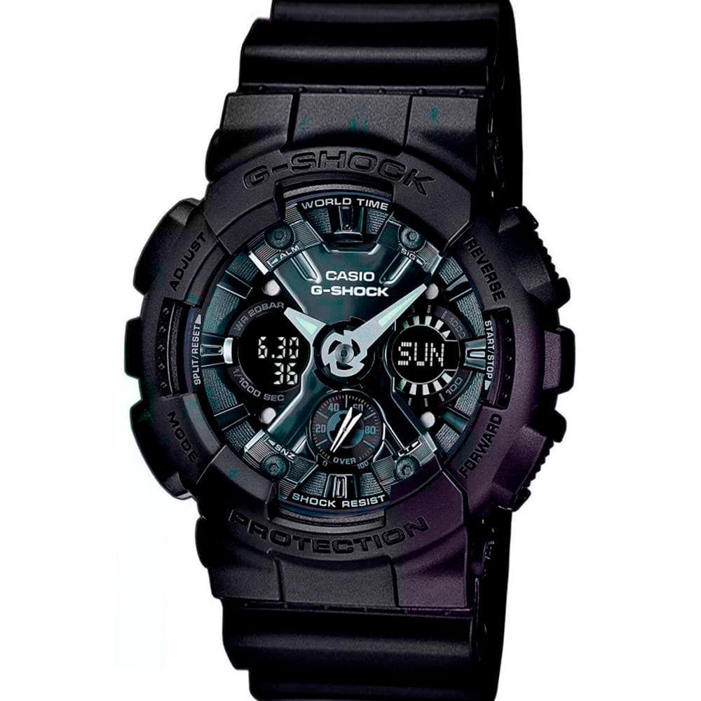 Relógio Casio G-shock Anadigi  - Gma-s120mf-1adr