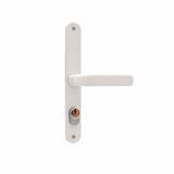 Fechadura Externa Espelho 21mm MGM Serralheiro Branco