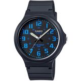 Relógio Casio Masculino Preto Mw-240-2bvdf