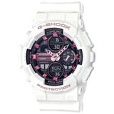 Relógio Casio G-shock Feminino Branco Anadigi Gma-s140m-7adr