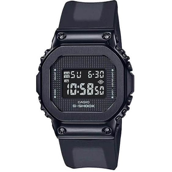 Relógio Casio G-shock Feminino Preto Digital Gm-s5600sb-1dr