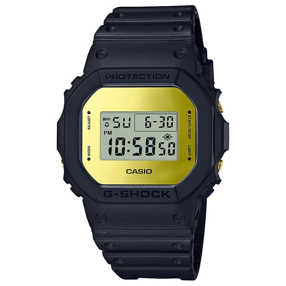 Relógio Casio G-shock Unissex Espelhado Dw-5600bbmb-1dr