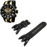 Pulseira Relógio Invicta Venom Cobra Preto