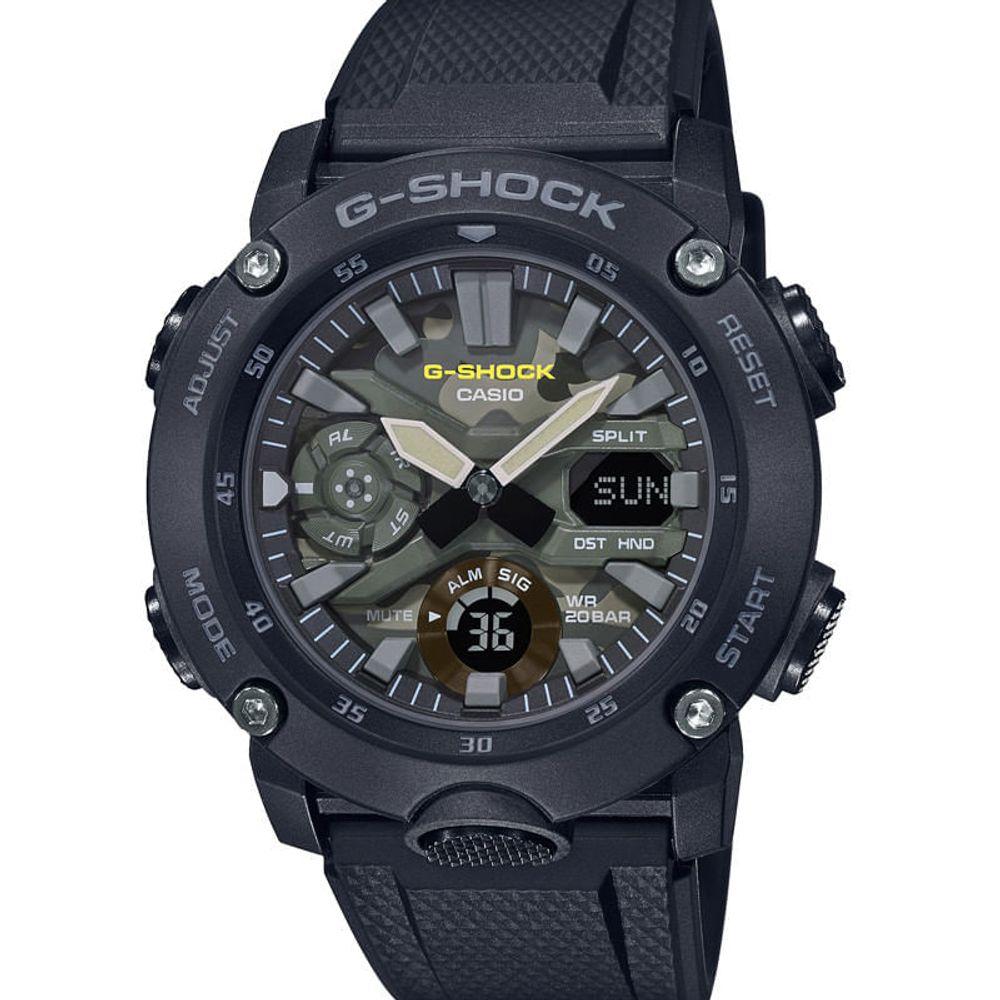 Relógio Casio G-shock Analógico E Digital Preto - Ga-2000su-1adr