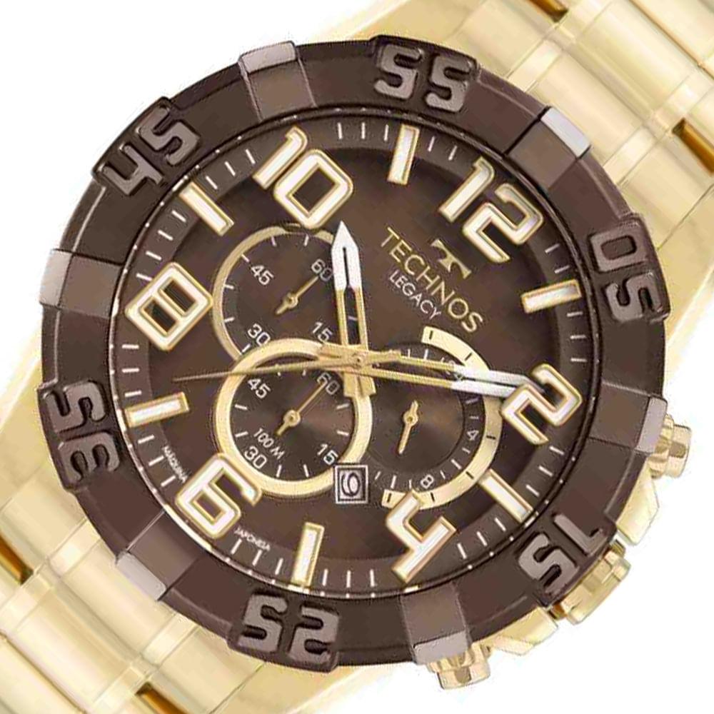 Relogio Masculino Technos Dourado - Os20imt/1m