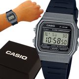 Relógio Casio Masculino Digital Vintage F-91wm-1bdf