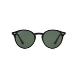 Ray-Ban Round Stylish RB2180 601/71 Preto Lente Cinza Esverdeado Tam 49