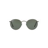 Ray-Ban Round Metal RB3447L 029 Grafite Lente Verde Escuro G15 Tam 53