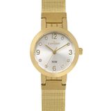 Relógio  Condor Mini Feminino Dourado - Copc21jfg/4d