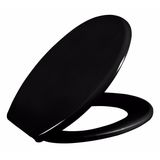 Assento Sanitário Soft Oval Astra Preto