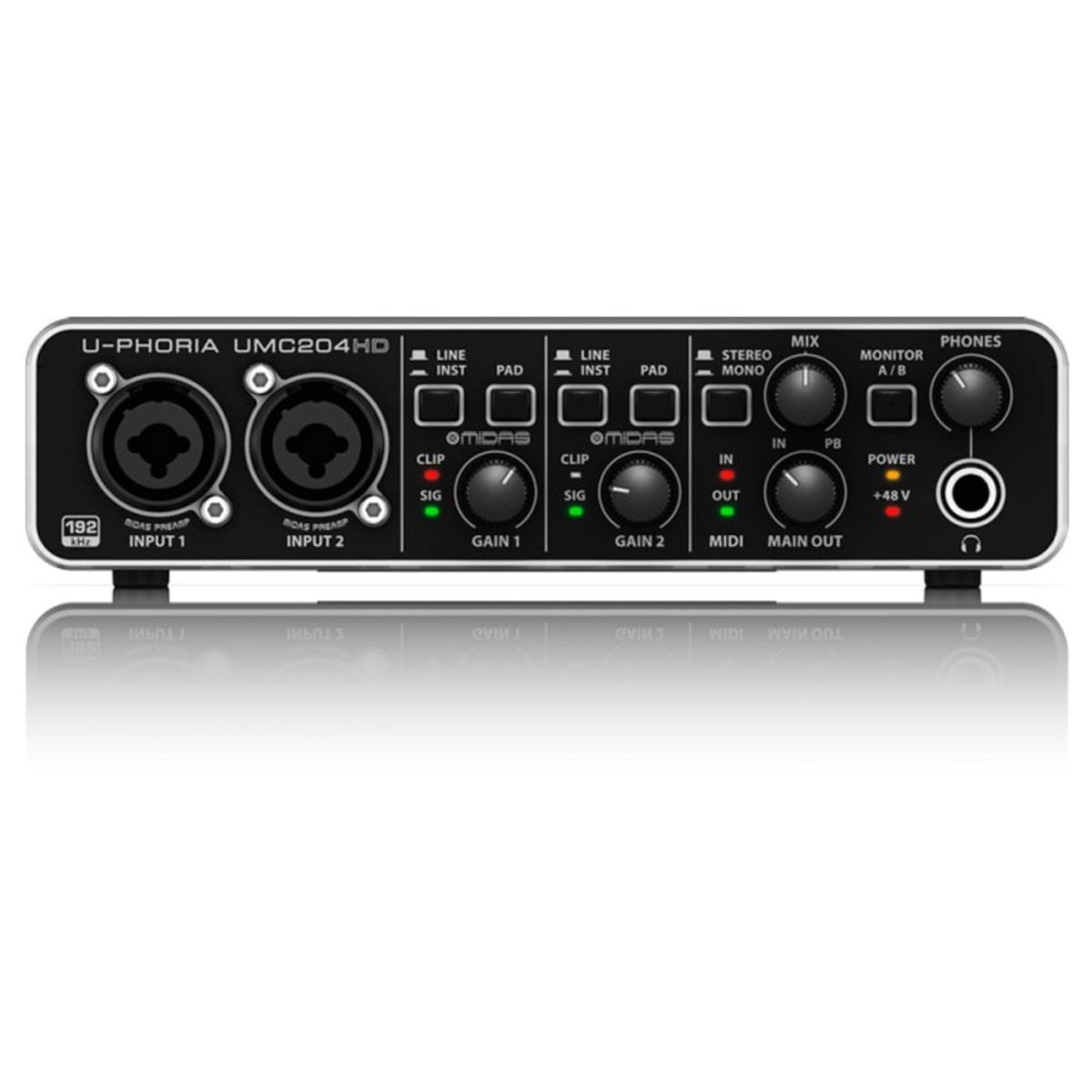 Interface de Áudio U-Phoria UMC-204 HD - Behringer é ruim? Interface de Áudio U-Phoria UMC-204 HD - Behringer é boa?
