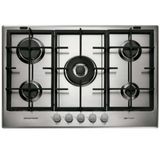 Cooktop a Gás Brastemp Gourmand 5 Queimadores Inox 75Cm 220V BDK75DRBNA