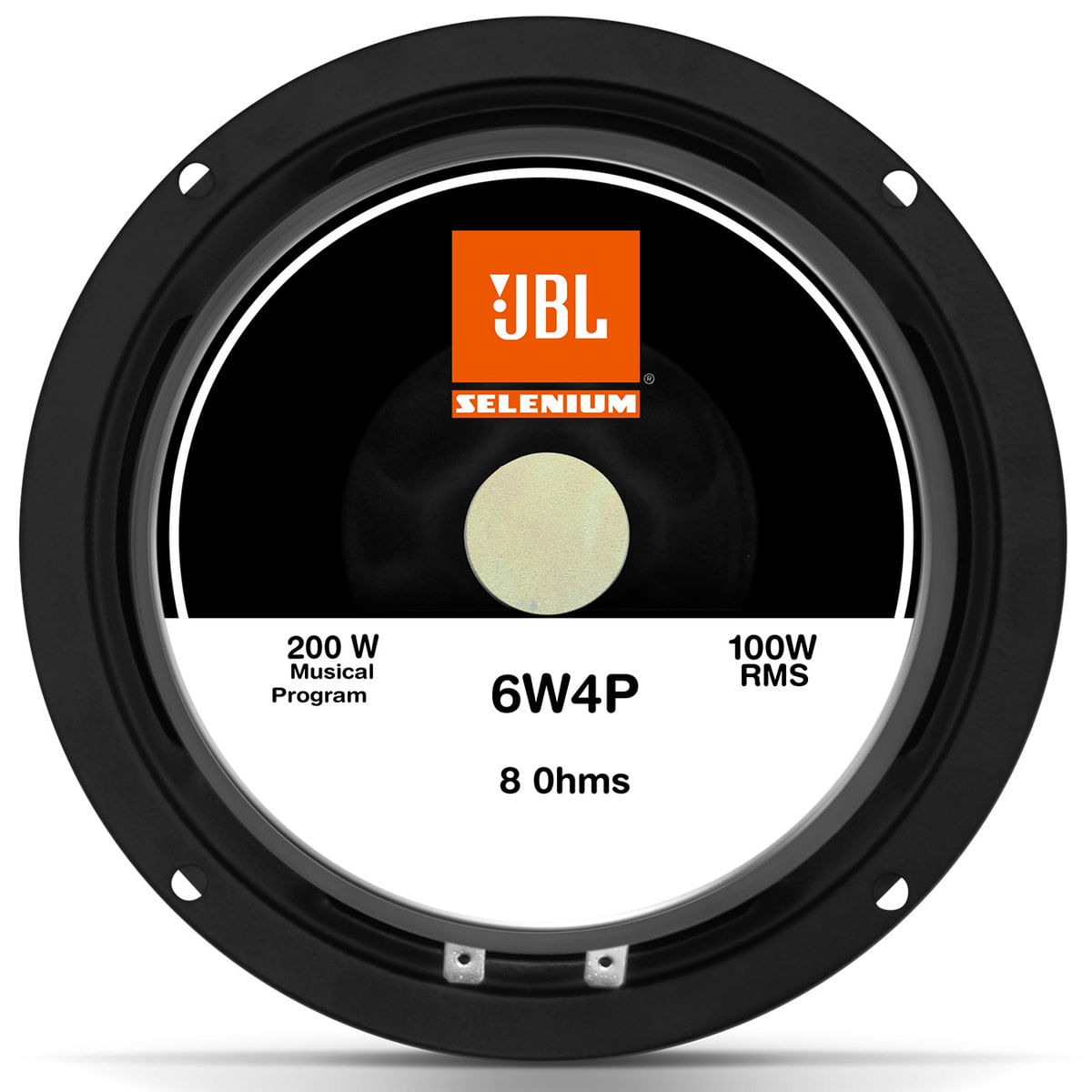 MP07250442_Woofer-JBL-Selenium-6W4P-6-Polegadas-100W-RMS-8-Ohms-Bobina-Simples_3_Zoom