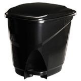 Lixeira Ecológica com Pedal 16l Astra Preto
