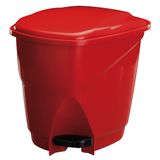 Lixeira Ecológica com Pedal 16l Astra Vermelho