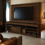 Rack com Painel para TV até 42 Polegadas Treviso III Espresso Móveis