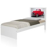 Cama Solteiro Carro Classic Red