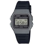 Relógio Feminino Casio Digital F-91WM-1BDF - Cinza/Preto