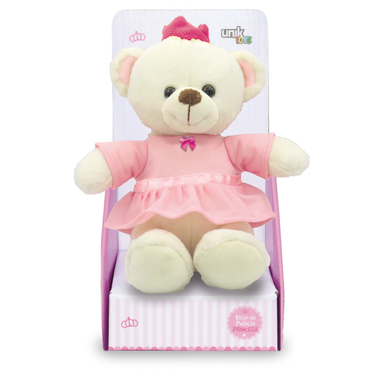 MP13461252_Urso-de-Pelucia-20cm---Princesa-Rosa---Unik-Toys_1_Zoom