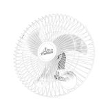 Ventilador De Parede Oscilante Branco 60Cm Bivolt Premium Venti-Delta