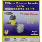 Saco Descartável Aspirador De Pó Karcher Nt 2501 Nt 181 Com 3 Unidades