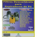 Saco Descartável Aspirador De Pó Electrolux A20 Gt 3000 Com 3 Unidades