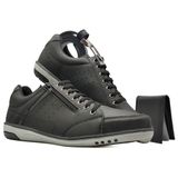 Sapatênis Sapato Tênis Masculino Preto Casual Passeio Shopping Cinto Fivela Carteira Combo 750