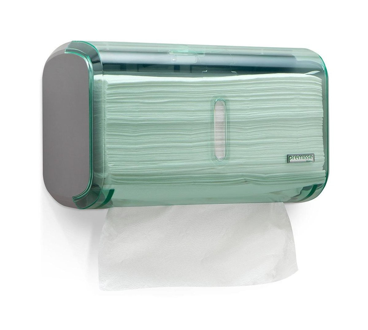 Dispenser Toalheiro Premisse Urban Compacta Glass Verde é boa?