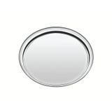 Bandeja Tramontina Service Em Aço Inox Redonda 30 Cm Tramontina