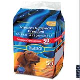 Tapete Higiênico Para Cães Chalesco 90cm X 60cm - 50 Unidades