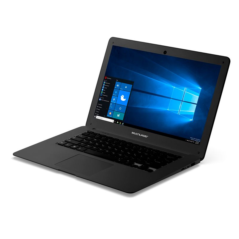 Notebook - Multilaser Pc122 Atom X5-z8350 1.44ghz 2gb 64gb Padrão Intel Hd Graphics Windows 10 Professional Legacy 14" Polegadas