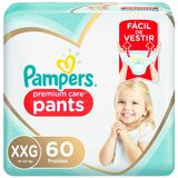 Fralda Pampers Pants XXG 60 unidades