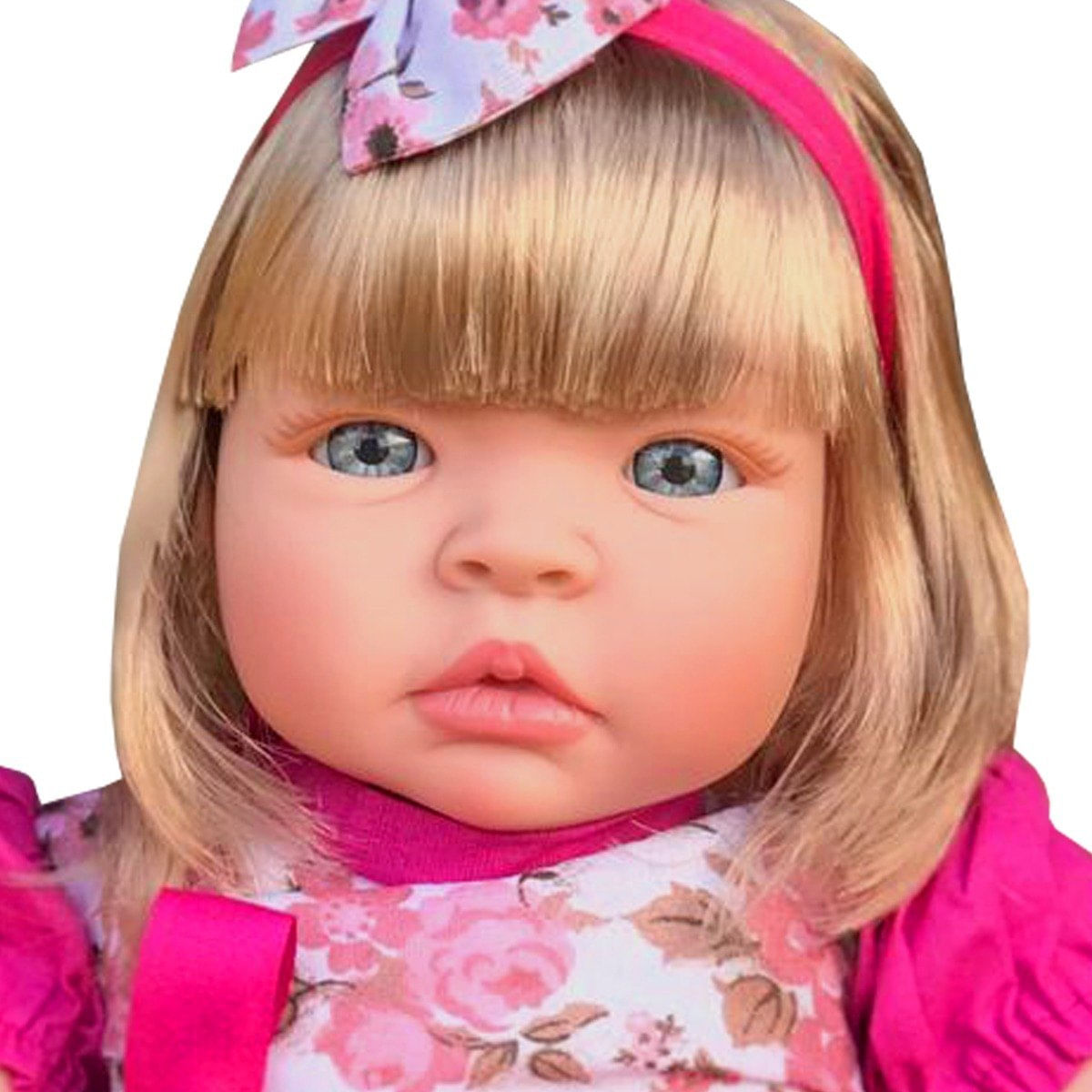 Boneca Bebê Tipo Reborn Realista - Kit Acessórios - ZOOM