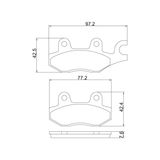 Pastilha Freio Dianteira Cobreq Honda CB 300 2009-2013 N-940