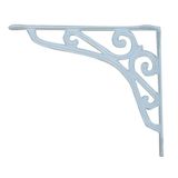 Cantoneira Branca Suporte De Parede Mão Francesa 30x25cm