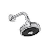 Ducha de Parede Redonda com Tubo Acqua Plus Cromada