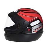 Capacete Taurus San Marino Oceano Preto / Vermelho tam 58