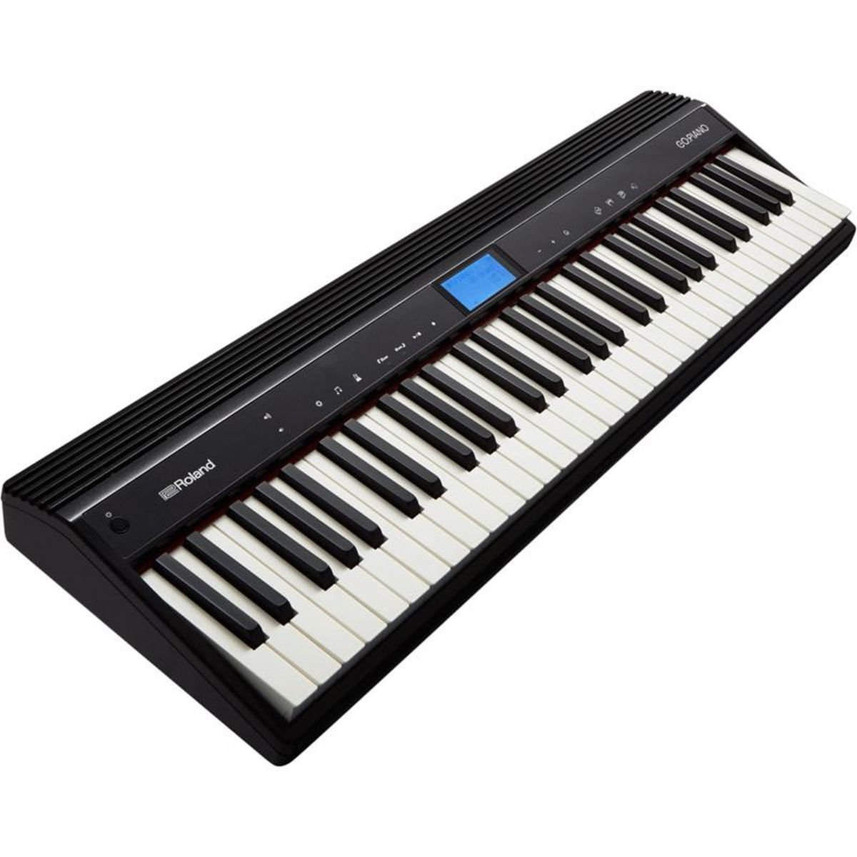 Teclado Roland Sintetizador Digital Go Piano 61 Go61p Menor preço em Teclado Roland Sintetizador Digital Go Piano 61 Go61p