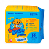 Tapete Higiênico Super Secão Baby Petix Para Cães 14un