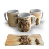 Caneca De Porcelana Mandalorian 09