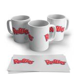 Caneca De Porcelana Ruffles